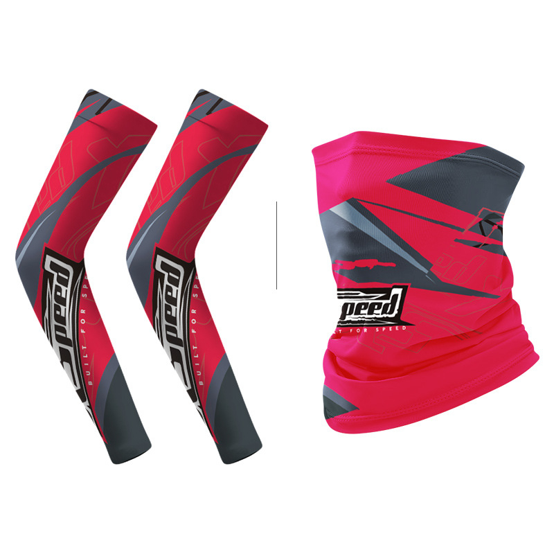 Moon Bear Ice Silk μανίκια για τον βραχίονα για ποδηλασία και υπαίθριες δραστηριότητες – προστασία από τον ήλιο, καλοκαίρι 2023, ύφασμα Ice Silk (πολυεστέρας), ελαστικό έως 10%