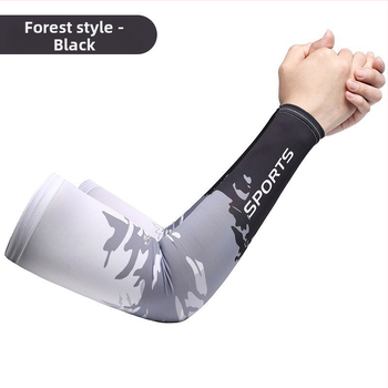 Unisex Μανίκια από ice silk με UV προστασία – Εκτυπωμένα καλοκαιρινά καλύμματα για οδήγηση και ποδηλασία
