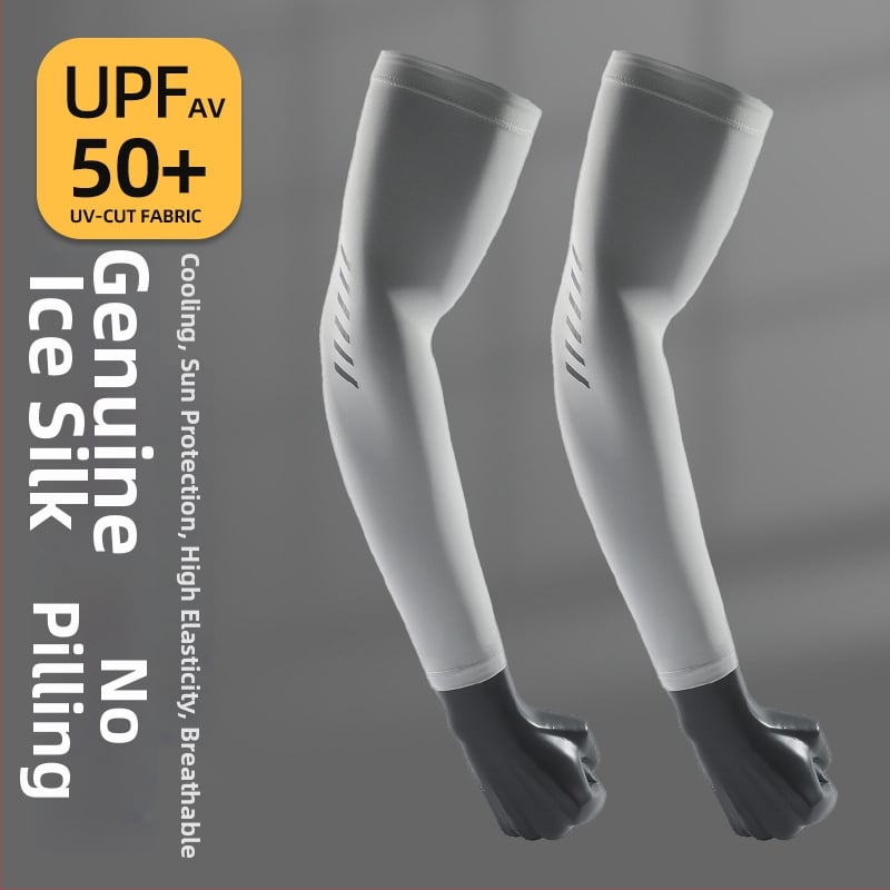 Ανδρικός βραχίνας από ice silk για το καλοκαίρι, UV προστασία, ύφασμα modal με Spandex, κατάλληλο για υπαίθριες δραστηριότητες όπως οδήγηση και ψάρεμα