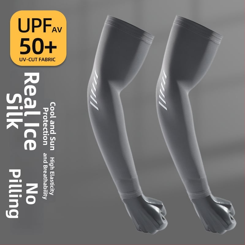 Ανδρικός βραχίνας από ice silk για το καλοκαίρι, UV προστασία, ύφασμα modal με Spandex, κατάλληλο για υπαίθριες δραστηριότητες όπως οδήγηση και ψάρεμα