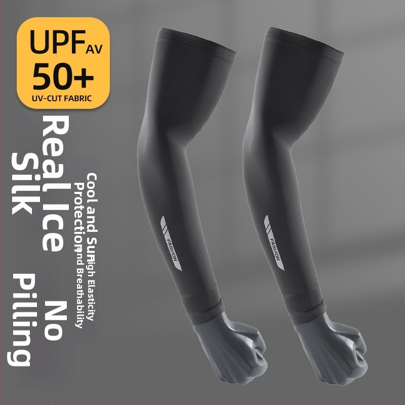 Ανδρικός βραχίνας από ice silk για το καλοκαίρι, UV προστασία, ύφασμα modal με Spandex, κατάλληλο για υπαίθριες δραστηριότητες όπως οδήγηση και ψάρεμα