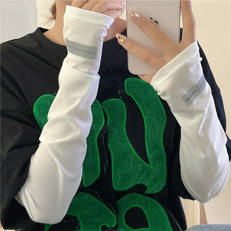 Μανίκι χεριού με UV προστασία, Ice Silk, αναπνεύσιμο, πλήρης κάλυψη προσώπου από τον ήλιο, Νάιλον