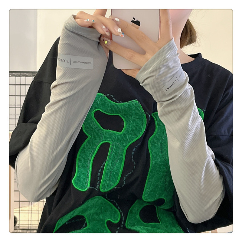 Μανίκι χεριού με UV προστασία, Ice Silk, αναπνεύσιμο, πλήρης κάλυψη προσώπου από τον ήλιο, Νάιλον