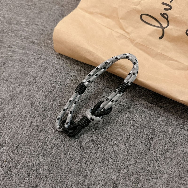 Λουράκι κινητού για τον καρπό, χειροποίητο από νάιλον, μεταλλική αγκράφα, γυναικείο στυλ