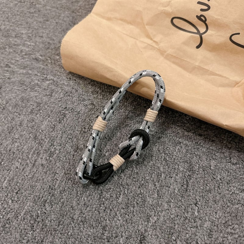 Λουράκι κινητού για τον καρπό, χειροποίητο από νάιλον, μεταλλική αγκράφα, γυναικείο στυλ