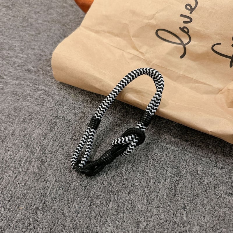 Λουράκι κινητού για τον καρπό, χειροποίητο από νάιλον, μεταλλική αγκράφα, γυναικείο στυλ