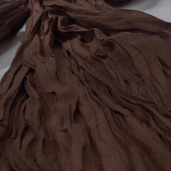 Kokvilnas un lina šalle ar plisētā dizaina, piemērota pavasarim, 2021. gada vasaras izlaidums, noliktavā