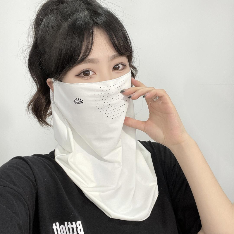 Polumaska za lice s UV zaštitom, prozračna, otporna na insekte, materijal šifon/poliester