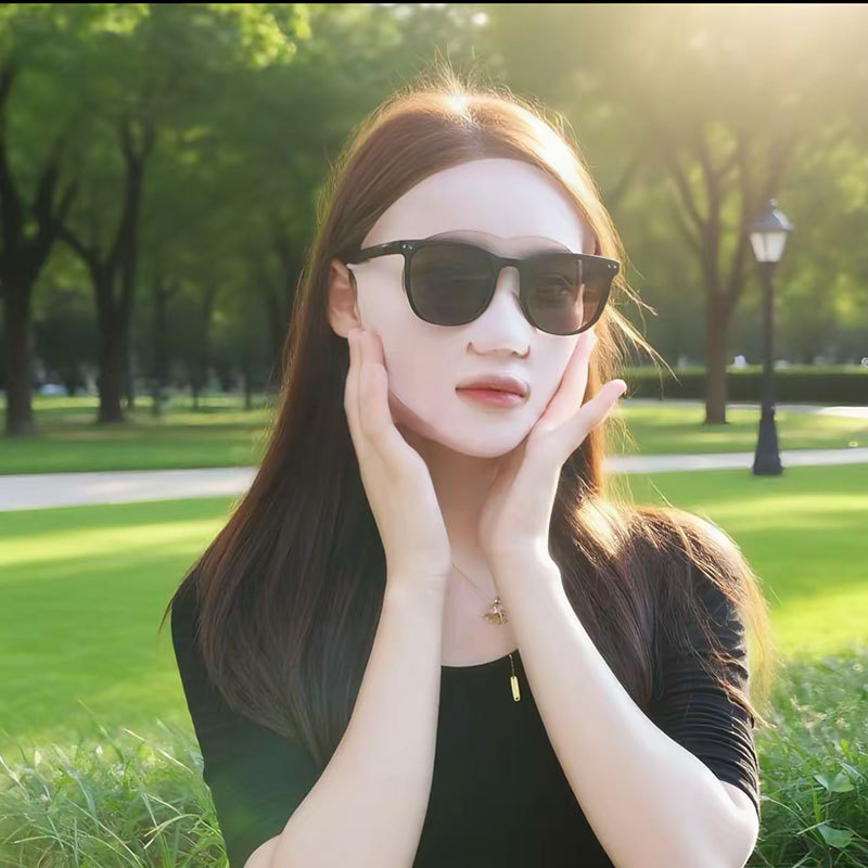 Maska za lice s potpunom zaštitom od sunca za žene, prozračna najlon tkanina, sadržaj najlona 81–95%, za vanjske sportove (biciklizam, trčanje, golf)