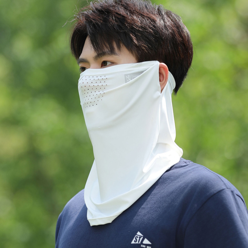 Maska za biciklizam za cijelo lice, prozračna, UV zaštita i sjenčanje — najlon 81–95%