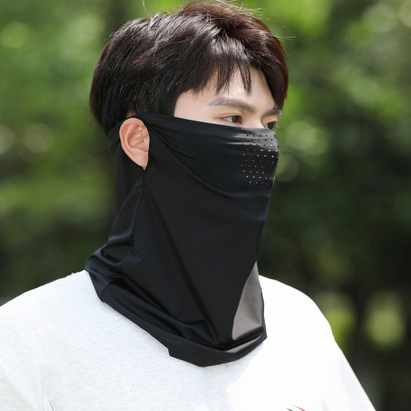 Maska za biciklizam za cijelo lice, prozračna, UV zaštita i sjenčanje — najlon 81–95%