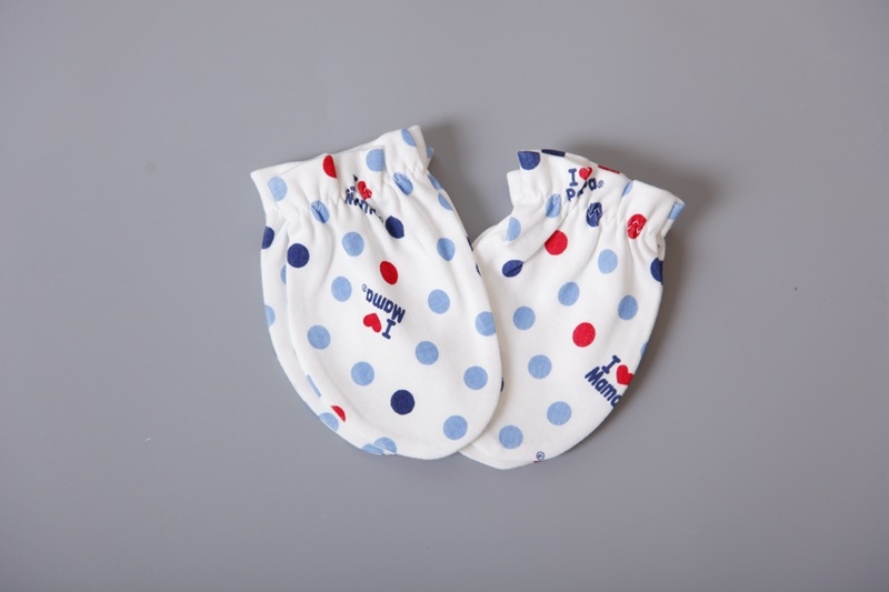 BeBi rukavice za lice od 100% pamuka – protiv ogrebotina, prozračne, za dob 0–1 godina, sve sezone, prilagodljive