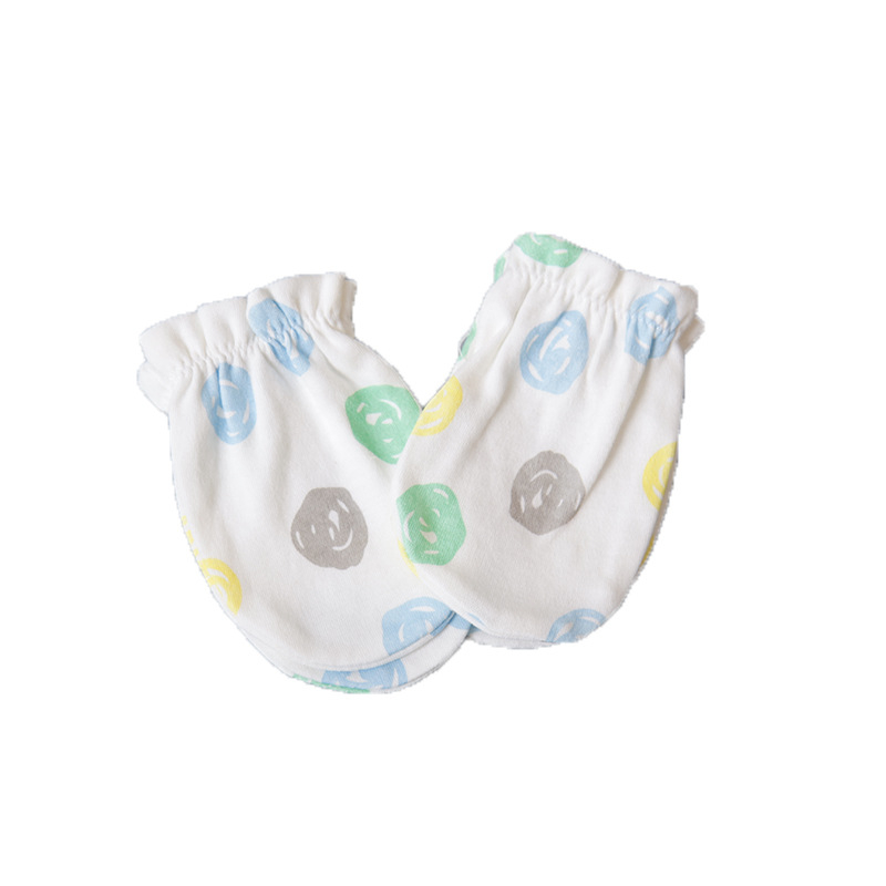 BeBi rukavice za lice od 100% pamuka – protiv ogrebotina, prozračne, za dob 0–1 godina, sve sezone, prilagodljive