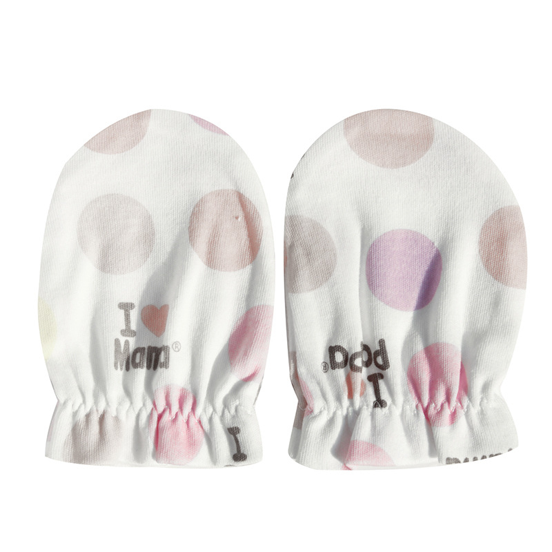 BeBi rukavice za lice od 100% pamuka – protiv ogrebotina, prozračne, za dob 0–1 godina, sve sezone, prilagodljive