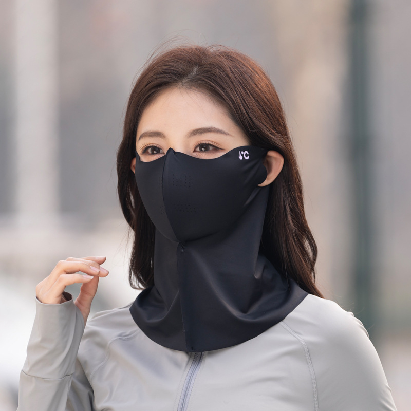 Maska za cijelo lice s UV zaštitom za vožnju biciklom — bez šavova, zaštita vrata, brzo suši, prozračna