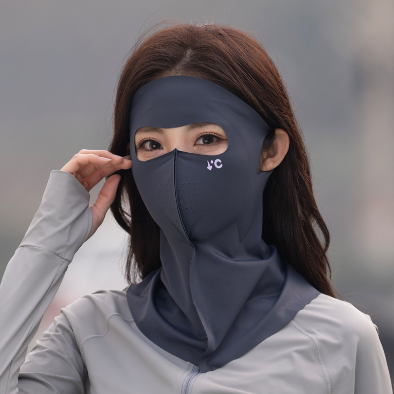 Maska za cijelo lice s UV zaštitom za vožnju biciklom — bez šavova, zaštita vrata, brzo suši, prozračna