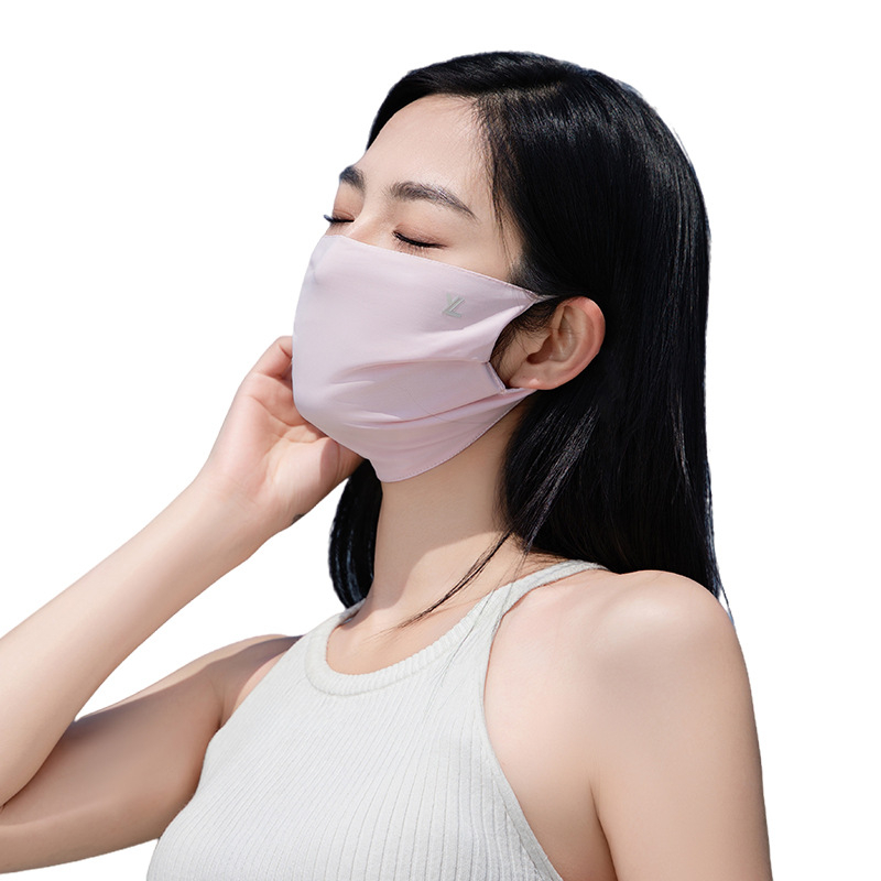 Maska za sunčanje za žene, prozračna, UV zaštita, poluzakrivena, najlon tkanina, 81–95% najlona, univerzalni stil, proljeće 2024
