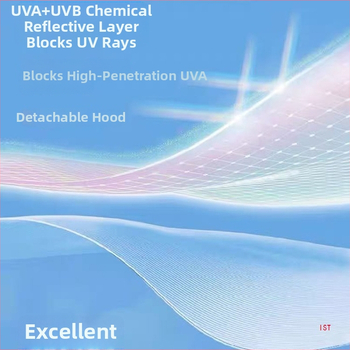 Vīriešu saules aizsardzības krekls no plānas ice-silk auduma, brīvs griezums, noņemama kapuce un rāvējslēdzējs priekšā