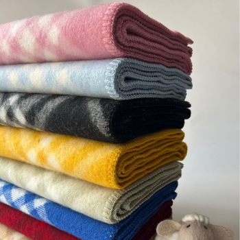 Ženski dvostrani vuneni šal za zimu, Jacquard tkanina, 61–70% vune