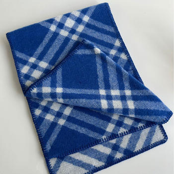 Ženski dvostrani vuneni šal za zimu, Jacquard tkanina, 61–70% vune