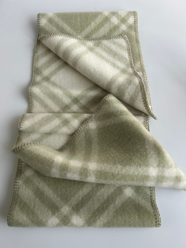 Ženski dvostrani vuneni šal za zimu, Jacquard tkanina, 61–70% vune