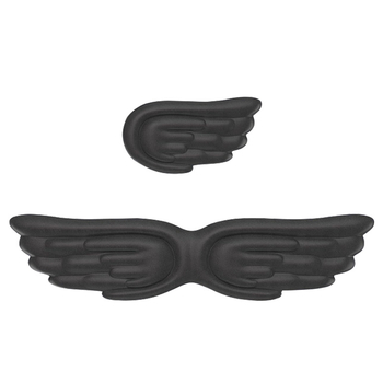 Tastatūras rokas balsts (Tips: rokas balsts; Materiāls: silikons; Stils: divpusējs; Funkcija: anti-slīd; Modelis: Angel Wings-001)