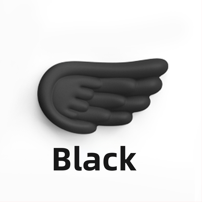 Tastatūras rokas balsts (Tips: rokas balsts; Materiāls: silikons; Stils: divpusējs; Funkcija: anti-slīd; Modelis: Angel Wings-001)