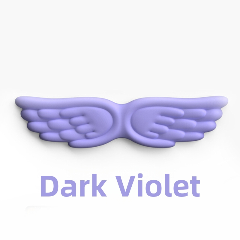 Tastatūras rokas balsts (Tips: rokas balsts; Materiāls: silikons; Stils: divpusējs; Funkcija: anti-slīd; Modelis: Angel Wings-001)
