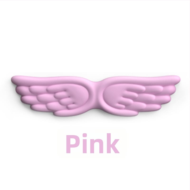 Tastatūras rokas balsts (Tips: rokas balsts; Materiāls: silikons; Stils: divpusējs; Funkcija: anti-slīd; Modelis: Angel Wings-001)