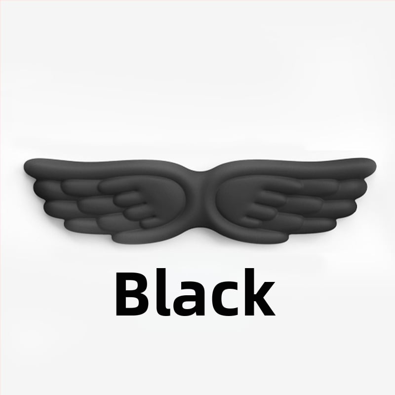 Tastatūras rokas balsts (Tips: rokas balsts; Materiāls: silikons; Stils: divpusējs; Funkcija: anti-slīd; Modelis: Angel Wings-001)