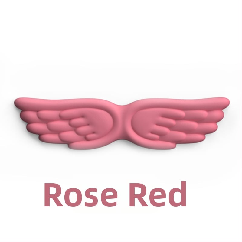 Tastatūras rokas balsts (Tips: rokas balsts; Materiāls: silikons; Stils: divpusējs; Funkcija: anti-slīd; Modelis: Angel Wings-001)