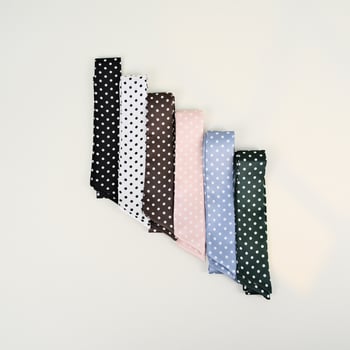 Šal od poliestera s twill uzorkom i točkastim uzorkom, proljetni stil
