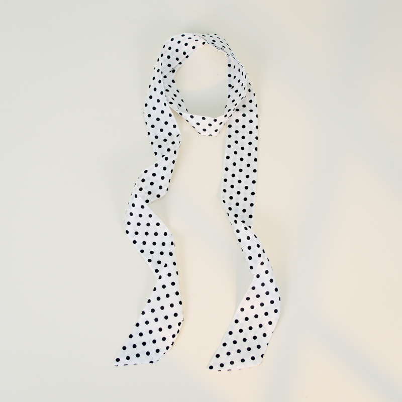 Šal od poliestera s twill uzorkom i točkastim uzorkom, proljetni stil
