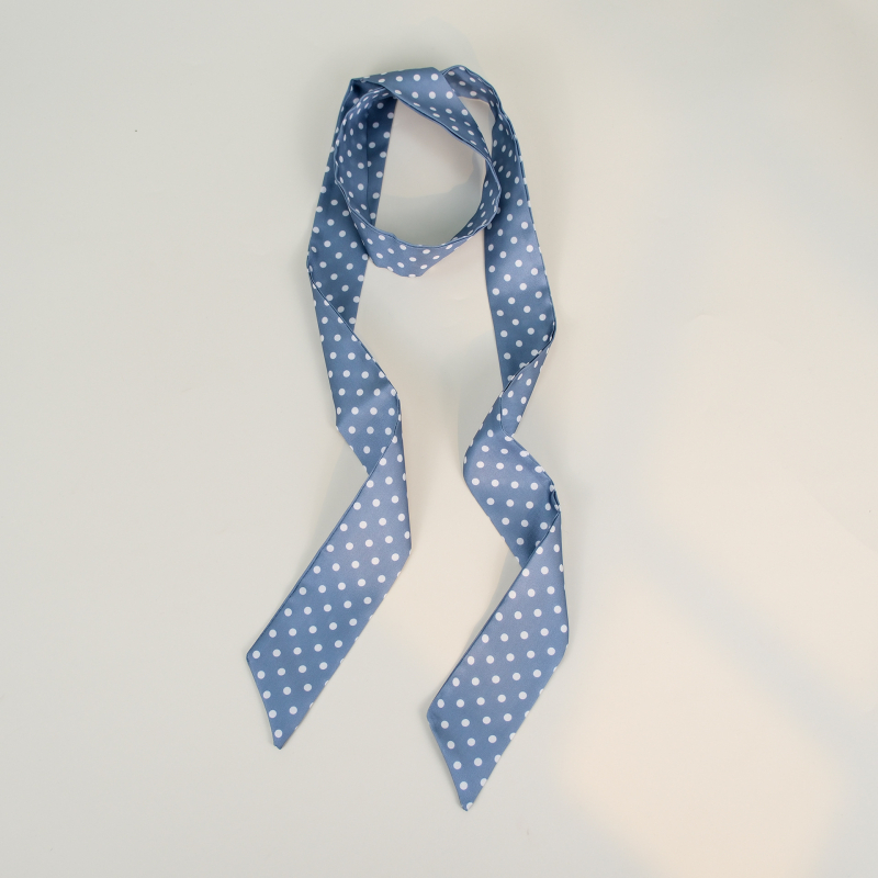 Šal od poliestera s twill uzorkom i točkastim uzorkom, proljetni stil