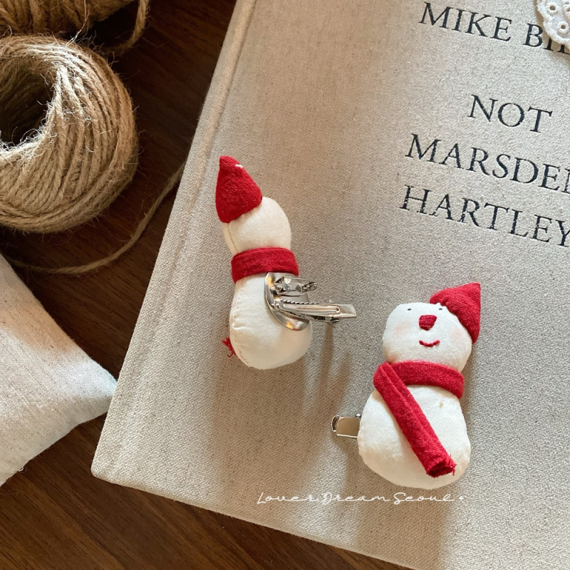 Broš za odjeću – ručno izrađeni, mješavina materijala, motiv mačice i djevojčice, korejski stil, dvostruka upotreba