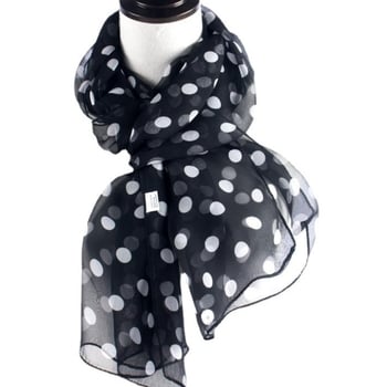 Georgette poliester šal — točkice, Swiftone, ljeto, obična tkanina