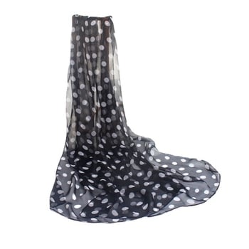 Georgette poliester šal — točkice, Swiftone, ljeto, obična tkanina