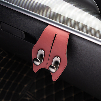 Ko-pilota cimdiņas atvilktnes āķis automašīnas iekšpusē – sakausējums un āda, logotipa drukāšana pieejama, zīmols Jinyu zhipin