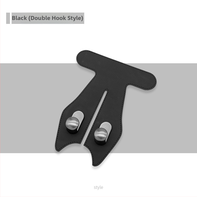 Ko-pilota cimdiņas atvilktnes āķis automašīnas iekšpusē – sakausējums un āda, logotipa drukāšana pieejama, zīmols Jinyu zhipin