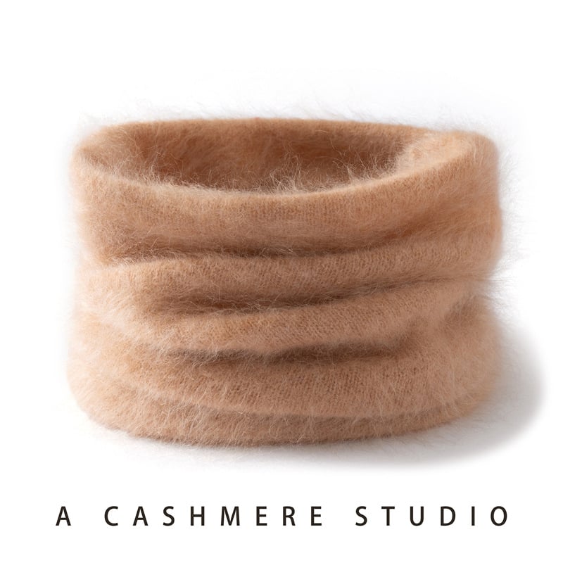 Unisex kašmir šal za vrat, pleteni pulover s lažnim ovratnikom, čuva toplinu vrata — Zima 2025