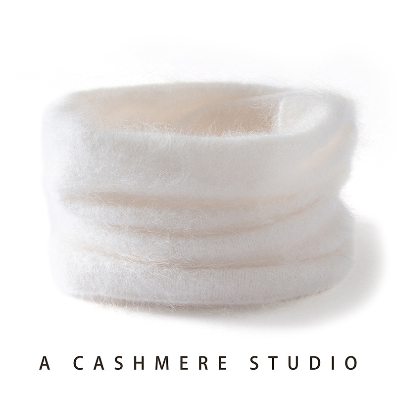 Unisex kašmir šal za vrat, pleteni pulover s lažnim ovratnikom, čuva toplinu vrata — Zima 2025