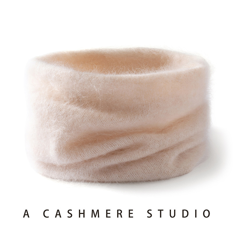 Unisex kašmir šal za vrat, pleteni pulover s lažnim ovratnikom, čuva toplinu vrata — Zima 2025