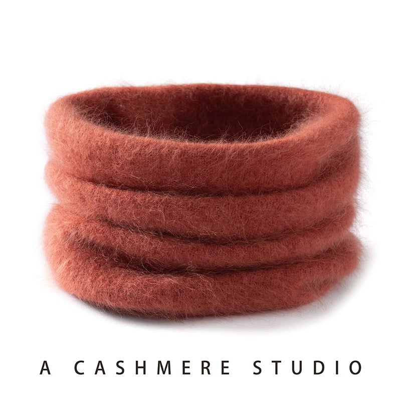 Unisex kašmir šal za vrat, pleteni pulover s lažnim ovratnikom, čuva toplinu vrata — Zima 2025