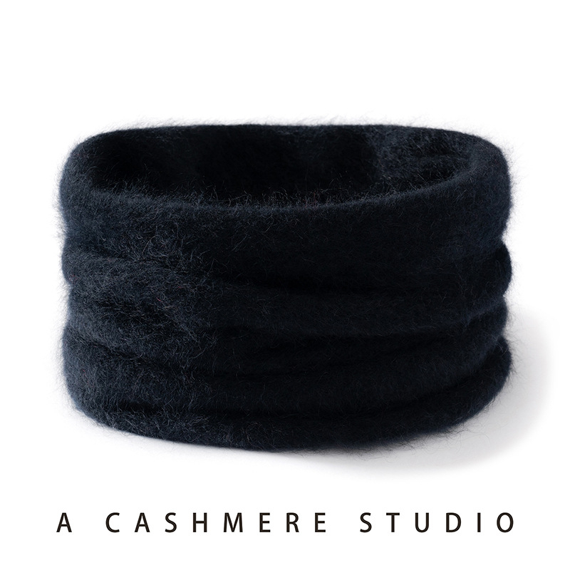 Unisex kašmir šal za vrat, pleteni pulover s lažnim ovratnikom, čuva toplinu vrata — Zima 2025