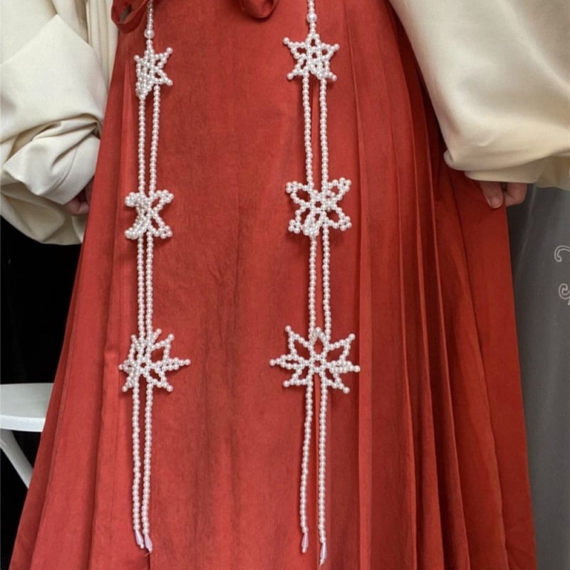 Минг стил фениксова корона – комплект за глава с пискюли от изкуствени перли, детски аксесоар за глава, метал, стил 20213, кристал тип 20213, обработка 20213