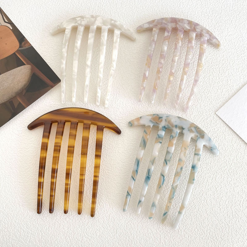 Korejskog stila ukosnica za kosu s pločom octne kiseline, cvjetna tekstura, samostalno pakiranje, mogućnost prilagodbe i licencirana privatna oznaka