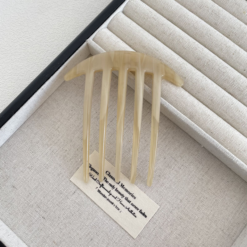 Korejskog stila ukosnica za kosu s pločom octne kiseline, cvjetna tekstura, samostalno pakiranje, mogućnost prilagodbe i licencirana privatna oznaka