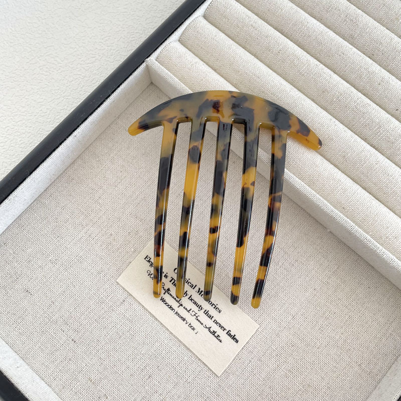 Korejskog stila ukosnica za kosu s pločom octne kiseline, cvjetna tekstura, samostalno pakiranje, mogućnost prilagodbe i licencirana privatna oznaka