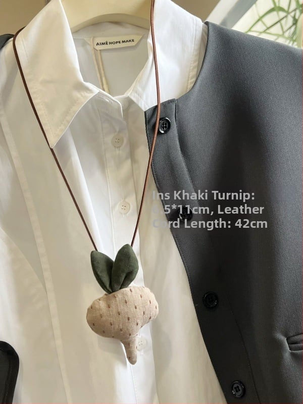 Dječji kožni privjesak na šnuri s karikaturama životinja, dugi nakit, mogućnost prilagodbe, pojedinačno pakirano