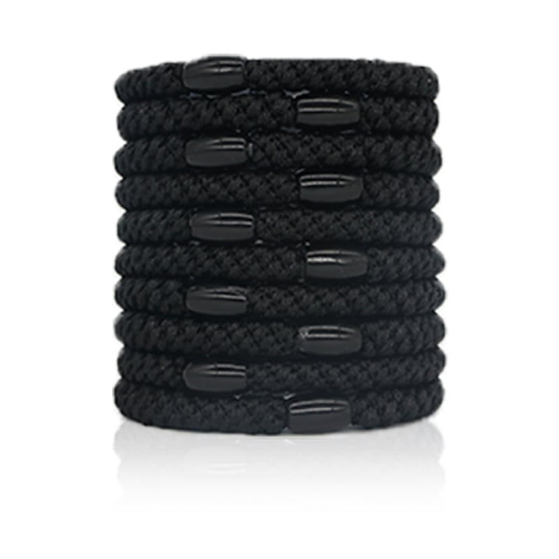 Mizuo gumica za kosu za rep, pletena, visoka elastičnost, mješavina materijala, svjež i sladak stil